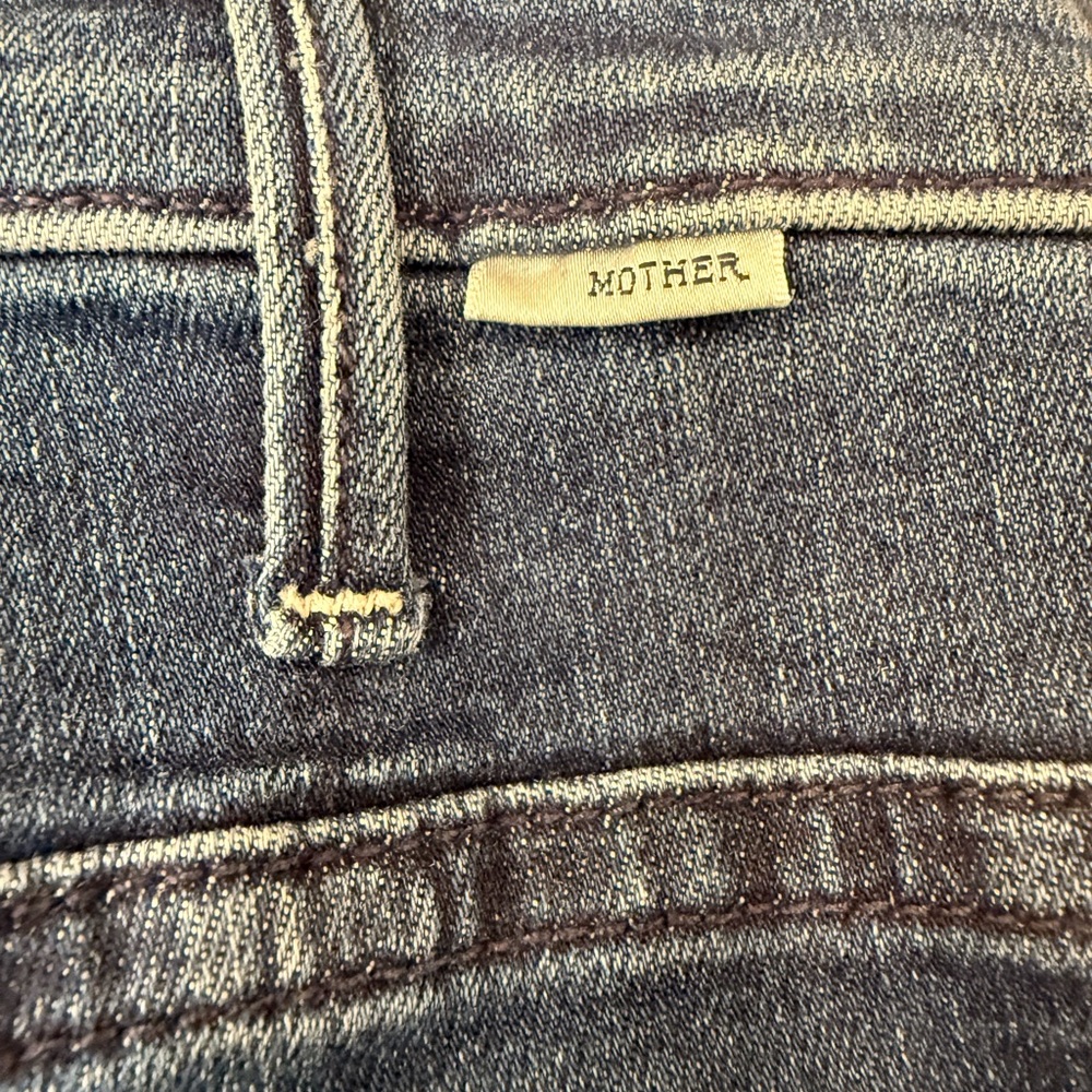 NEW! MOTHER The Hustler Roller Sneak Jeans (26) - Picture 6 of 6